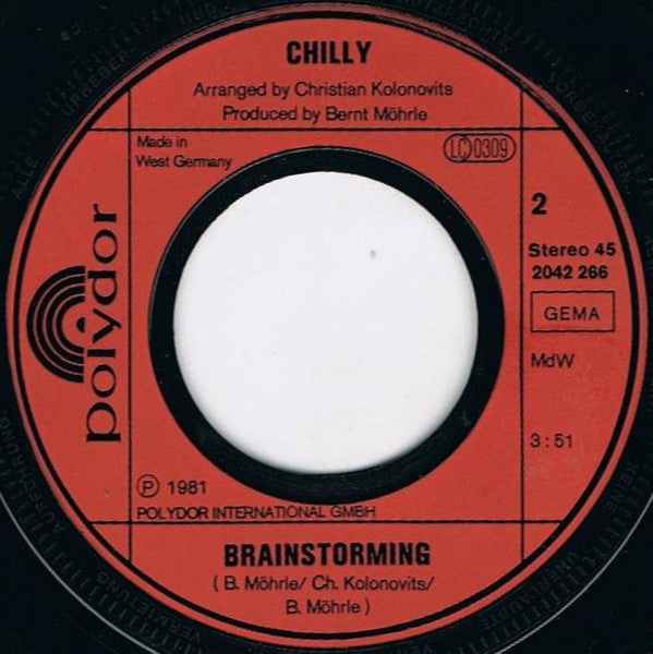 Chilly : Johnny Loves Jenny (7", Single)