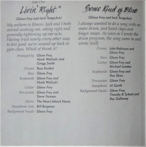 Glenn Frey : Soul Searchin' (CD, Album)