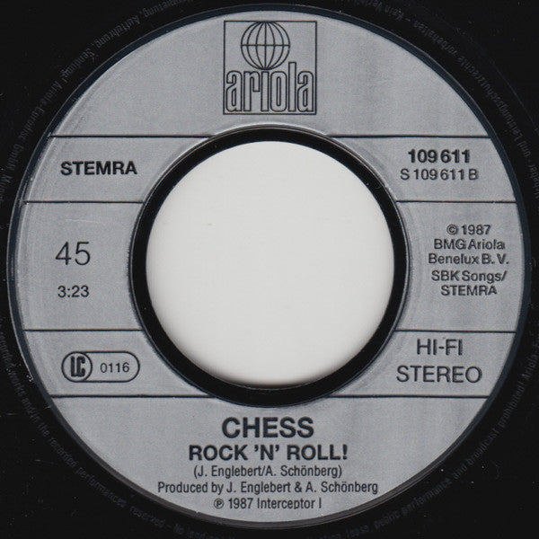 Chess (4) : Make My Day (7", Single)
