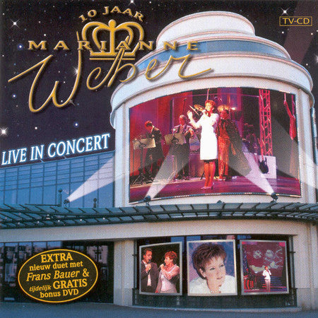 Marianne Weber : 10 Jaar Marianne Weber (Live In Concert) (CD, Album + DVD-V, Comp, Ltd, PAL)