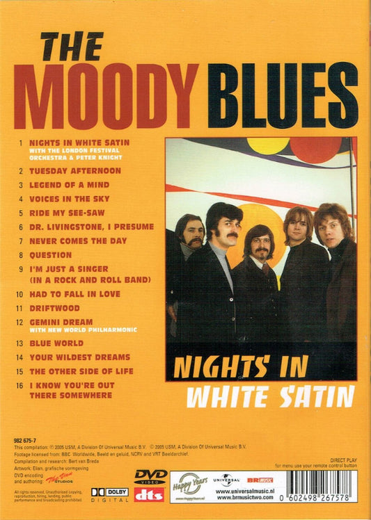 The Moody Blues : Nights In White Satin (DVD-V, Comp, PAL)