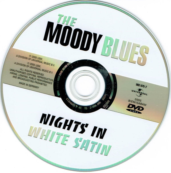 The Moody Blues : Nights In White Satin (DVD-V, Comp, PAL)