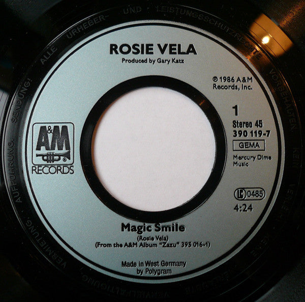 Rosie Vela : Magic Smile (7", Single)