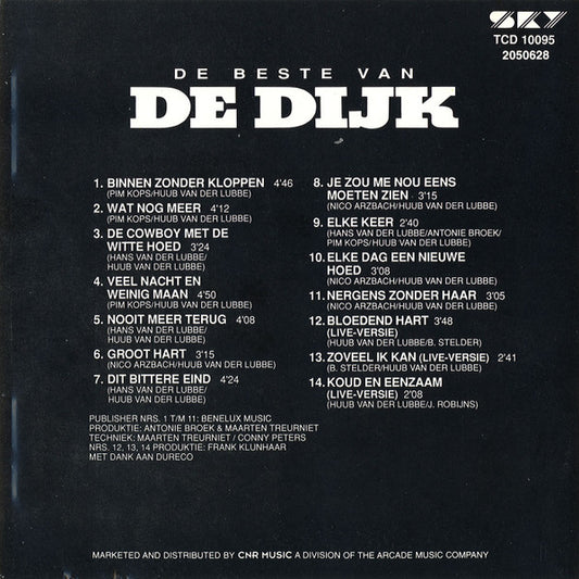 De Dijk : De Beste Van De Dijk (CD, Album, RE)