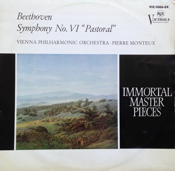 Ludwig van Beethoven, Wiener Philharmoniker, Pierre Monteux : Symphony No. VI "Pastoral" (LP, Mono)