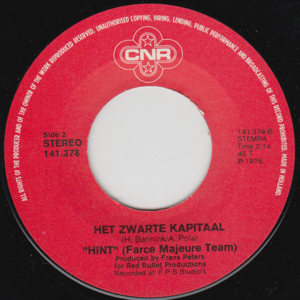 Farce Majeure : Een Goeie Haan Is Niet Vet (7", Single)