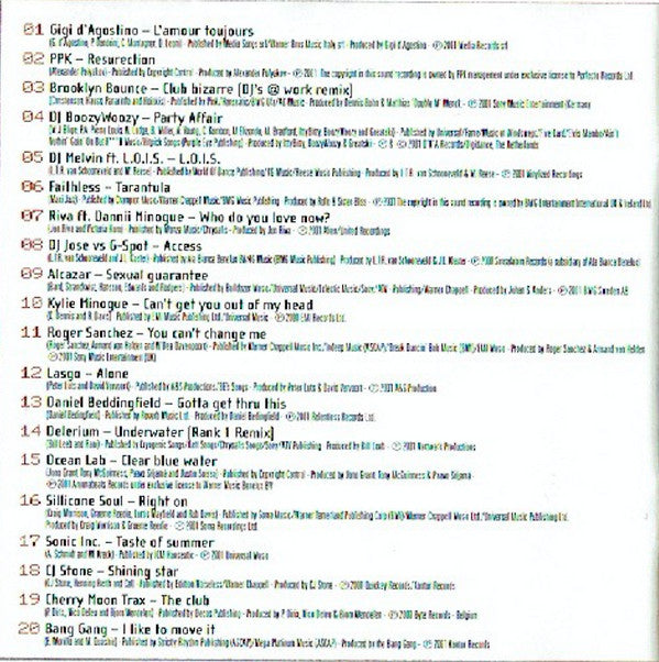 Various : 538 Dance Smash Hits - Winter 2002 (CD, Comp)