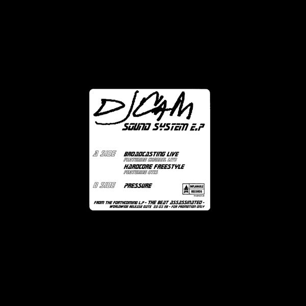 DJ Cam : Sound System EP (12", EP, Promo)