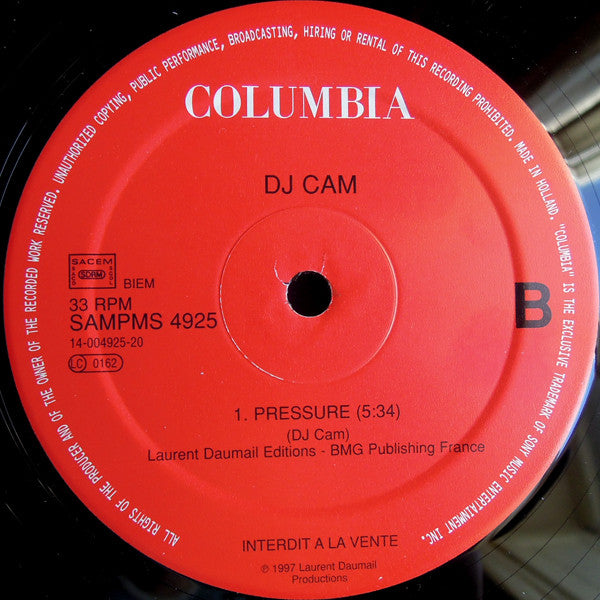 DJ Cam : Sound System EP (12", EP, Promo)