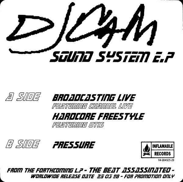 DJ Cam : Sound System EP (12", EP, Promo)