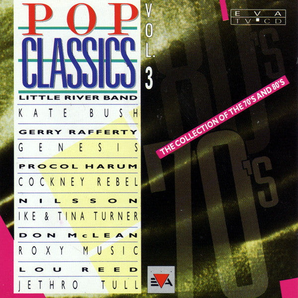 Various : Popclassics Of The 70's And 80's - Vol. 3 (CD, Comp)