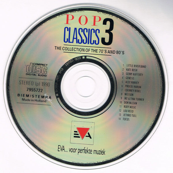 Various : Popclassics Of The 70's And 80's - Vol. 3 (CD, Comp)
