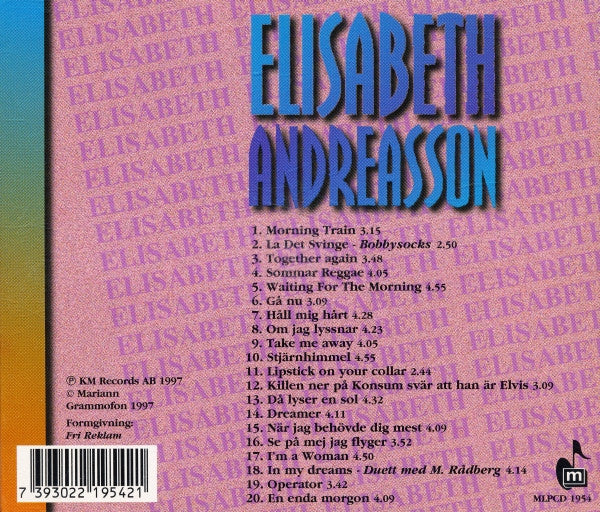 Elisabeth Andreassen : 20 Bästa (CD, Comp)