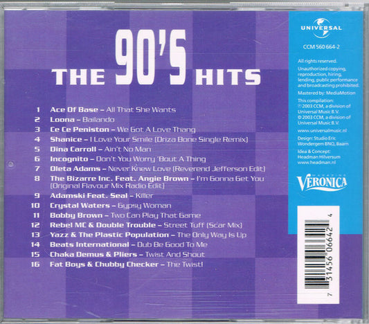 Various : The 90's Hits (CD, Comp)