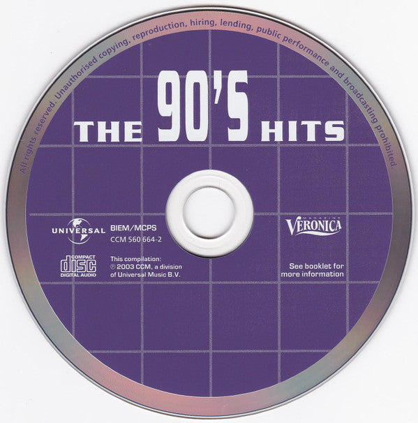 Various : The 90's Hits (CD, Comp)