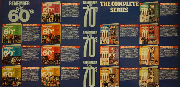 Various : Remember The 70's Volume 1 (2xLP, Comp, Gat)