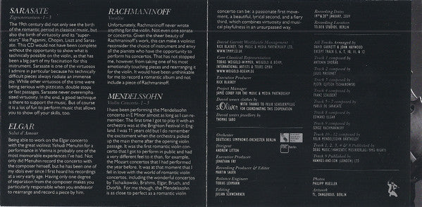 David Garrett (4) : Classic Romance (CD, Album)