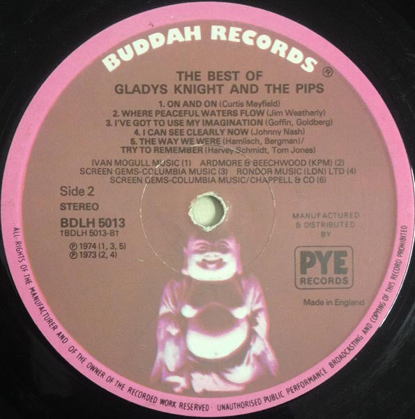 Gladys Knight And The Pips : The Best Of Gladys Knight & The Pips (LP, Comp, Tex)