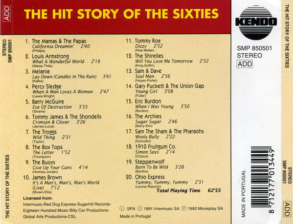 Various : The Hit Story Of The Sixties (CD, Comp)
