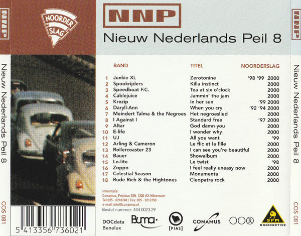 Various : NNP - Nieuw Nederlands Peil 8 (Noorderslag) (CD, Comp)