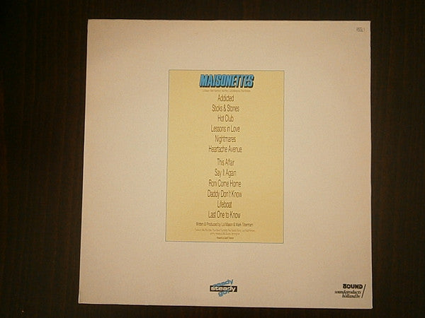 The Maisonettes : Maisonettes For Sale (LP, Album)