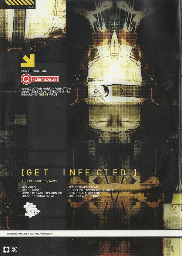 Various : Qlimax - Ch.07 - The Silverdome Research Project (CD, Promo, DVD)
