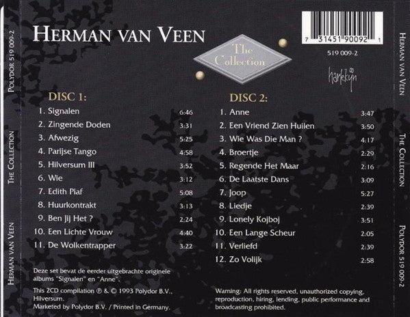 Herman van Veen : The Collection (2xCD, Comp)