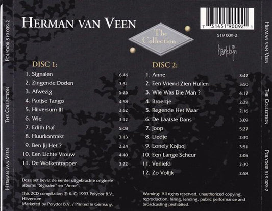 Herman van Veen : The Collection (2xCD, Comp)