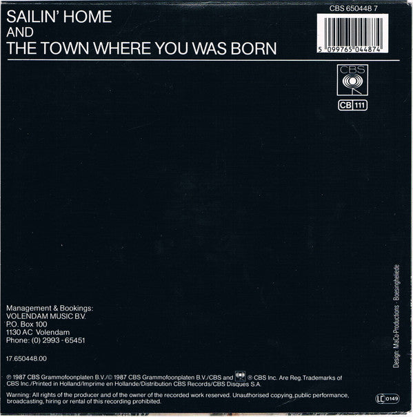 Piet Veerman : Sailin' Home (7", Single)