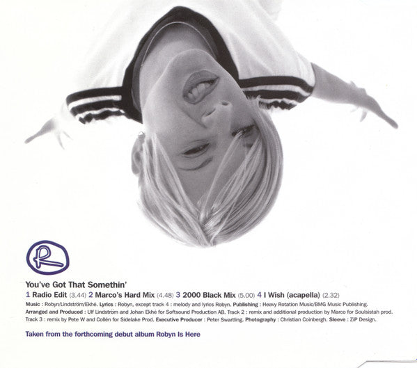 Robyn : You've Got That Somethin' (CD, Maxi)