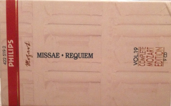 Wolfgang Amadeus Mozart : Missae, Requiem (9xCD, Comp, RE, Box)