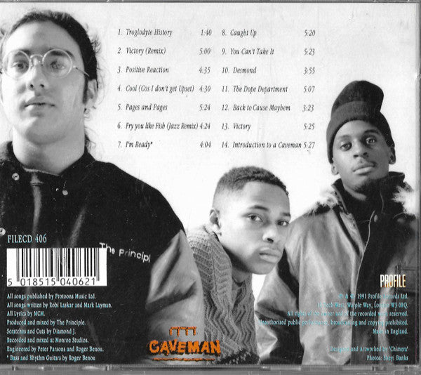 Caveman : Positive Reaction (CD, Album)