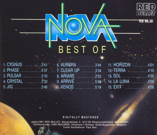 Nova (2) : Best Of (CD, Comp, RM)