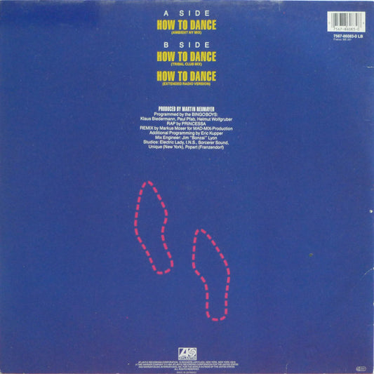 Bingoboys Featuring Princessa (2) : How To Dance (12")
