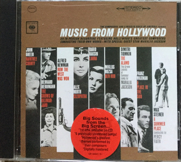 Various : Music From Hollywood (CD, Album, RE, RM)