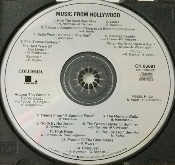Various : Music From Hollywood (CD, Album, RE, RM)