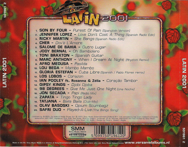 Various : Latin 2001 (CD, Comp)