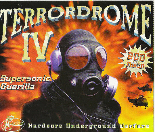 Various : Terrordrome IV - Supersonic Guerilla (Hardcore Underground Warfare) (2xCD, Comp + CD, Mixed)