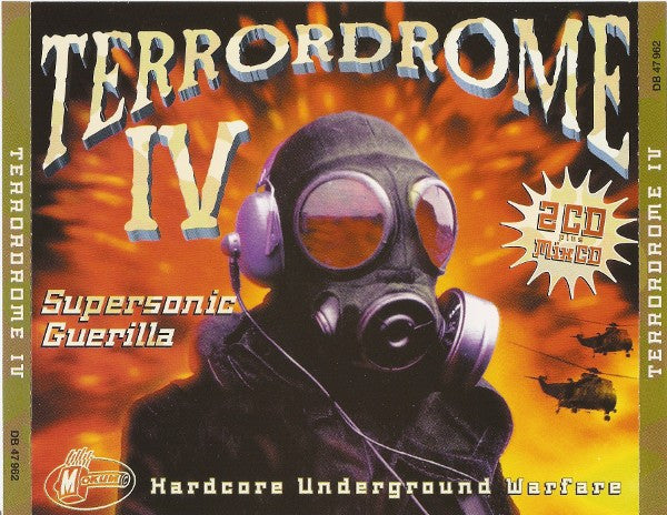 Various : Terrordrome IV - Supersonic Guerilla (Hardcore Underground Warfare) (2xCD, Comp + CD, Mixed)