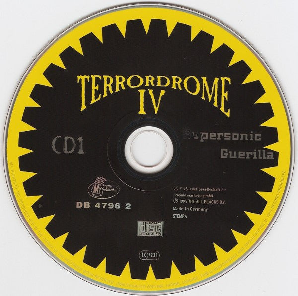 Various : Terrordrome IV - Supersonic Guerilla (Hardcore Underground Warfare) (2xCD, Comp + CD, Mixed)