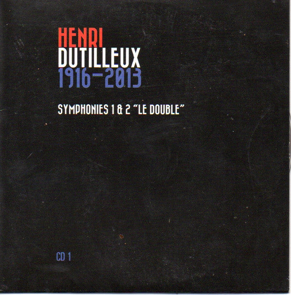 Henri Dutilleux : 1916 - 2013 (4xCD, Comp, RE, RM)