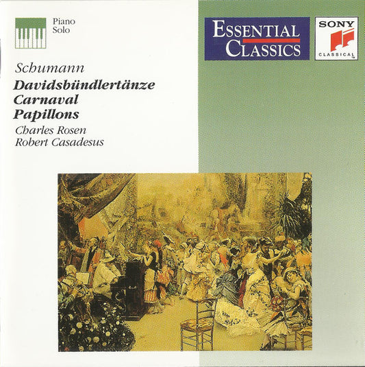 Robert Schumann - Charles Rosen, Robert Casadesus : Davidsbündlertänze - Carnaval - Papillons (CD, Comp)