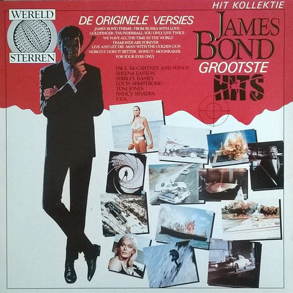Various : James Bond Grootste Hits (LP, Comp, RE)