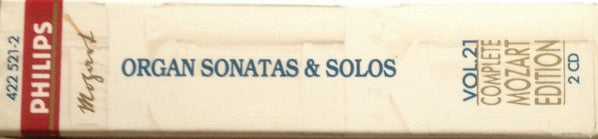 Wolfgang Amadeus Mozart : Organ Sonatas & Solos (2xCD, Comp, RE + Box, Sli)