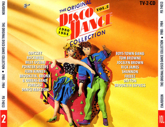 Various : The Original Disco Dance Collection - Vol. 2 - 1980-1984 (2xCD, Comp)