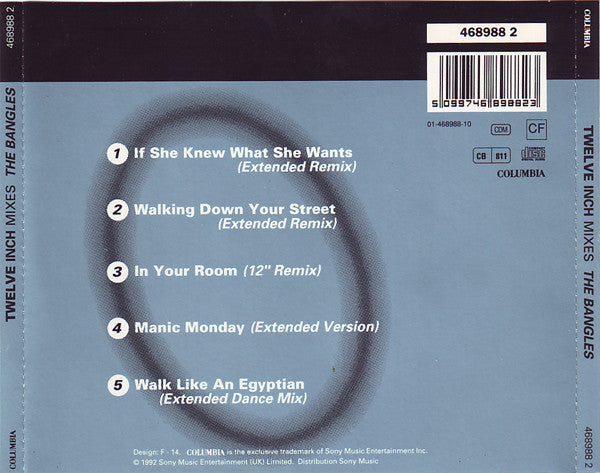 Bangles : Twelve Inch Mixes (CD, Comp)