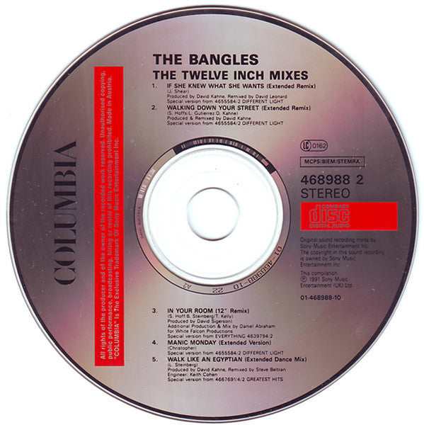 Bangles : Twelve Inch Mixes (CD, Comp)