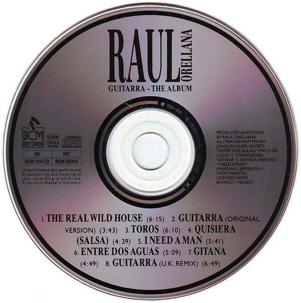 Raúl Orellana : Guitarra - The Album (CD, Album)