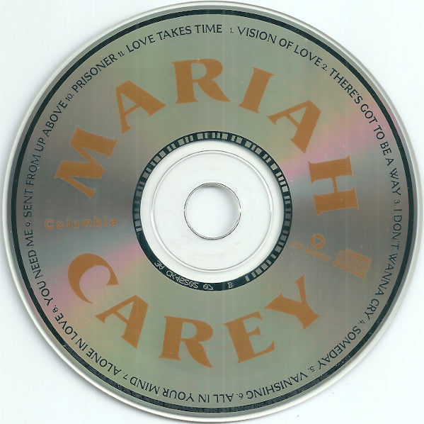 Mariah Carey : Mariah Carey (CD, Album, Pit)