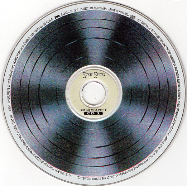 Various : Ferry Maat's Soulshow - 25th Anniversary Collection - The Eighties Part 1 (2xCD, Comp)